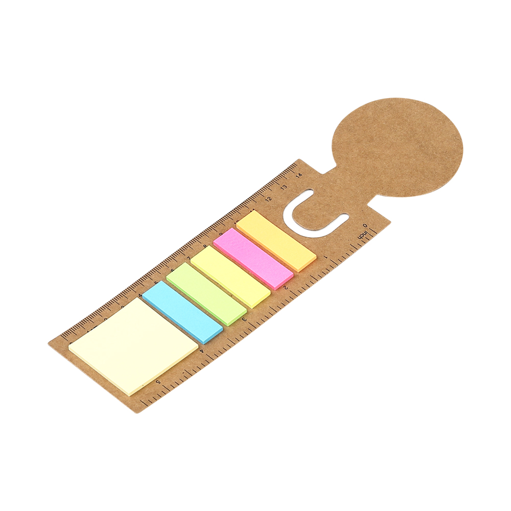 Набор цветных бумажных стикеров Budma, Светло-коричневый-0