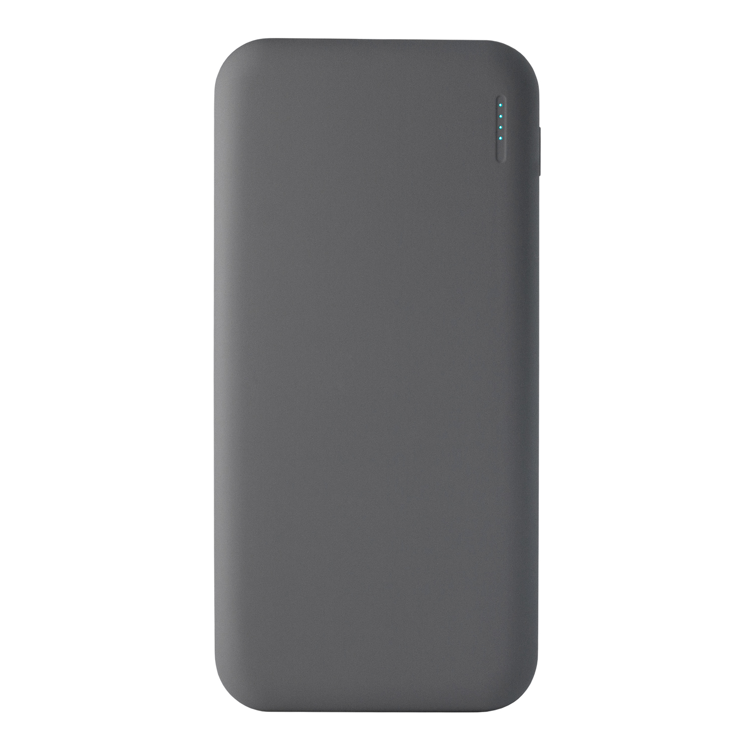 Внешний аккумулятор с подсветкой Люче (Luce) 10000 mAh, серый-1