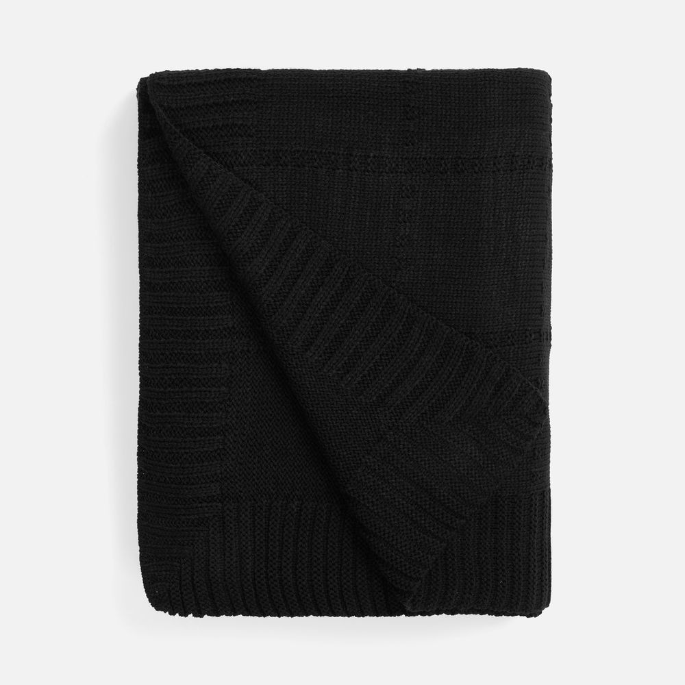 Плед Quadrisma, черный-1