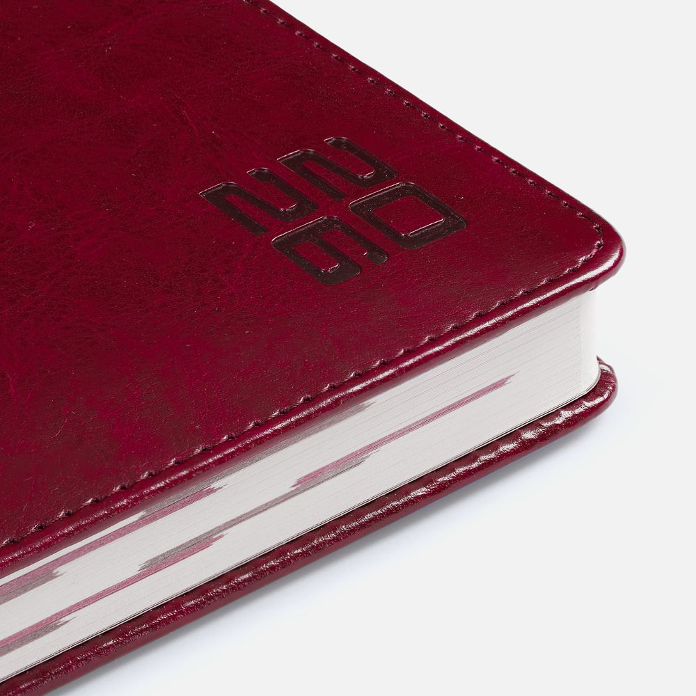 Ежедневник Faro, датированный, бордовый-2