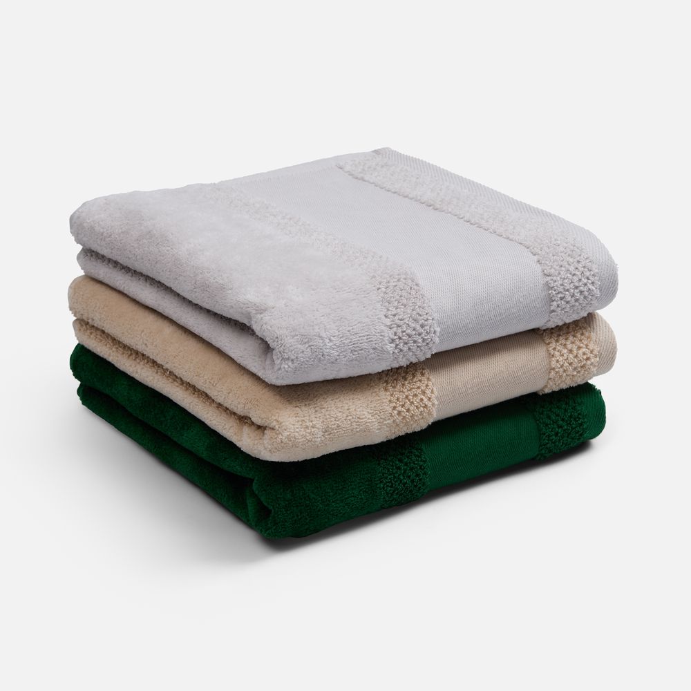 Полотенце Molan, среднее, светло-серое-2