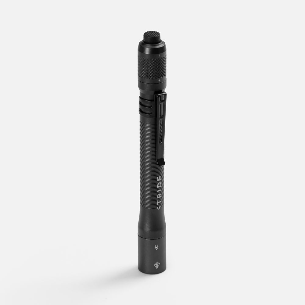 Фонарик с фокусировкой луча Fokus, серо-синий-2