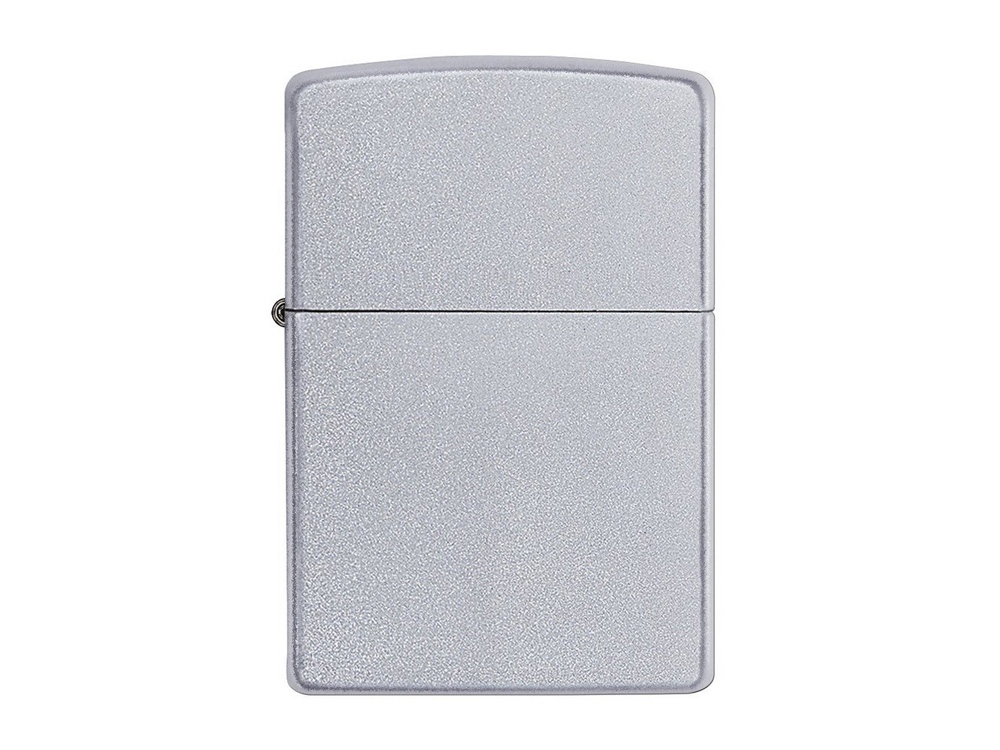 Зажигалка ZIPPO Classic с покрытием Satin Chrome™, латунь/сталь, серебристая, матовая, 38x13x57 мм-2