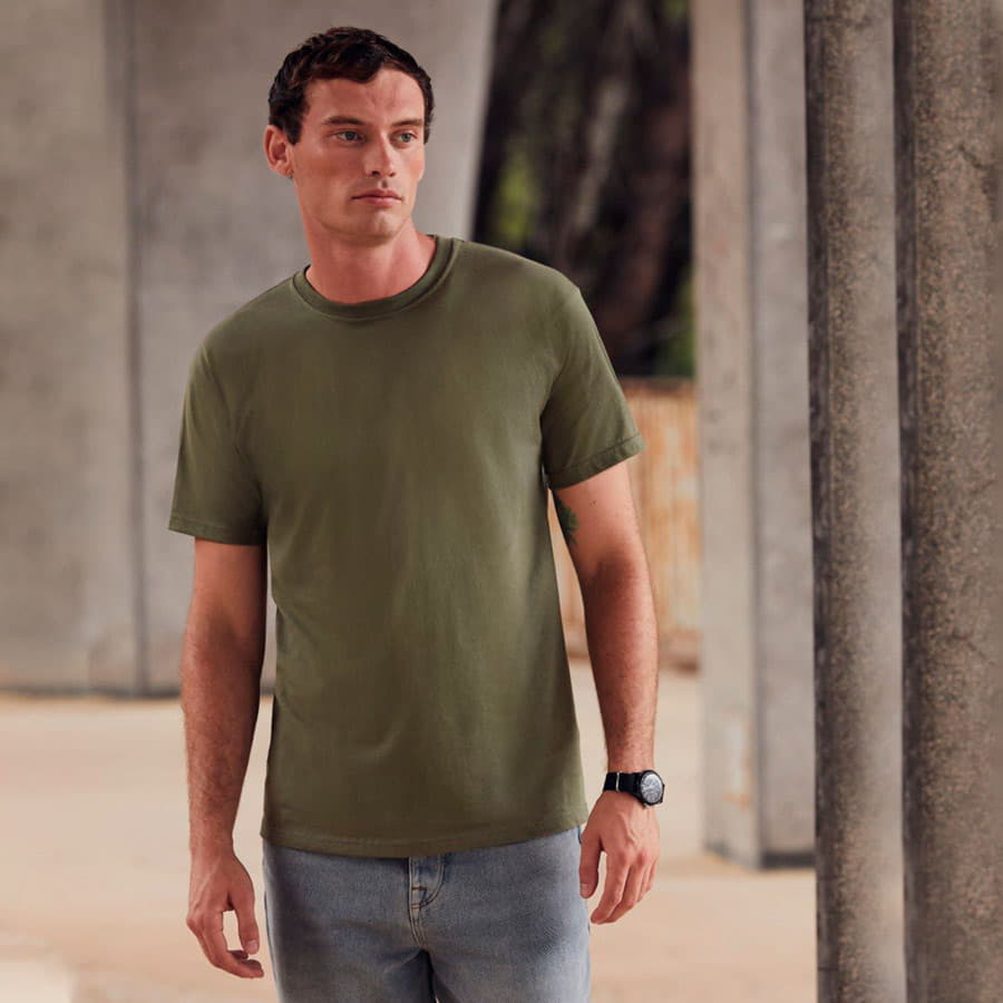 Футболка мужская SUPER PREMIUM T 205, синий-4