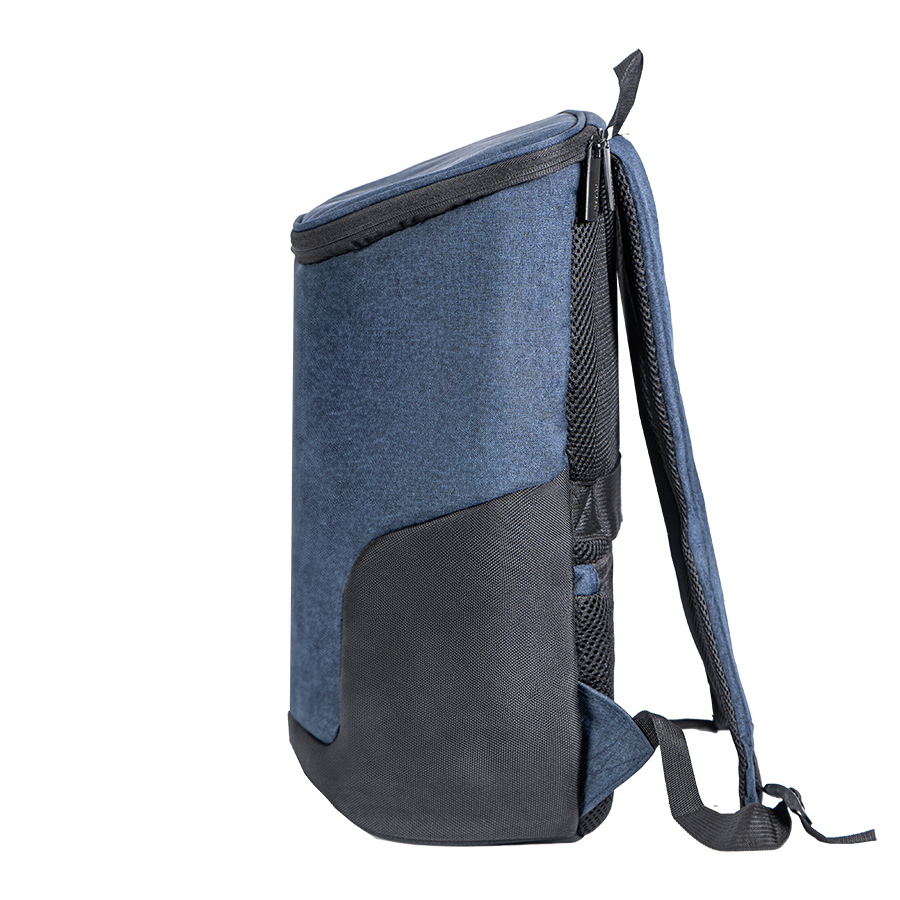 Рюкзак водостойкий "Hit", тёмно-синий, 45 х 31х14 см, 100% полиэстер , темно-синий, черный-1