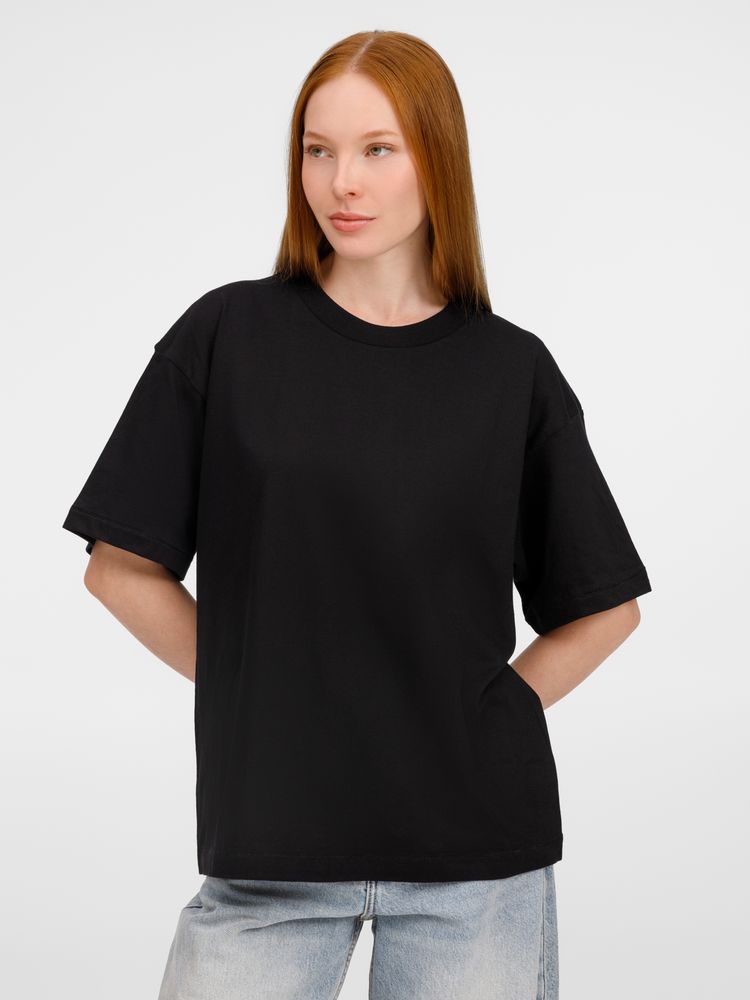 Футболка оверсайз унисекс Legacy, черная-5