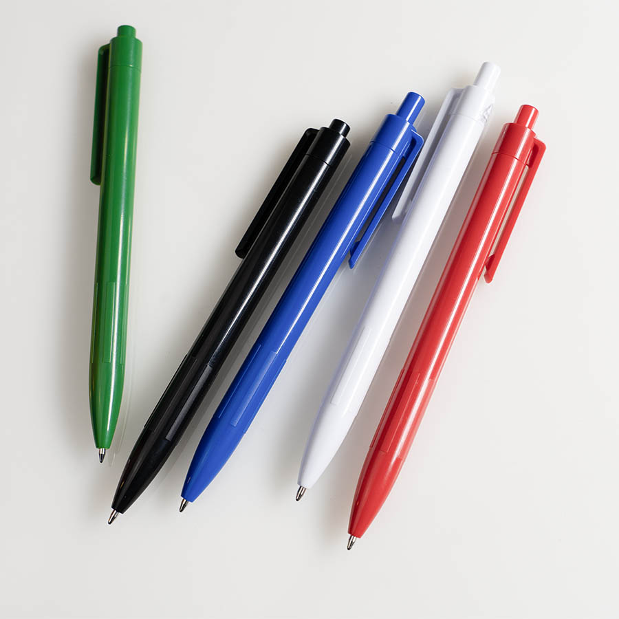 Ручка шариковая  SOFT CLICK, зеленый-4