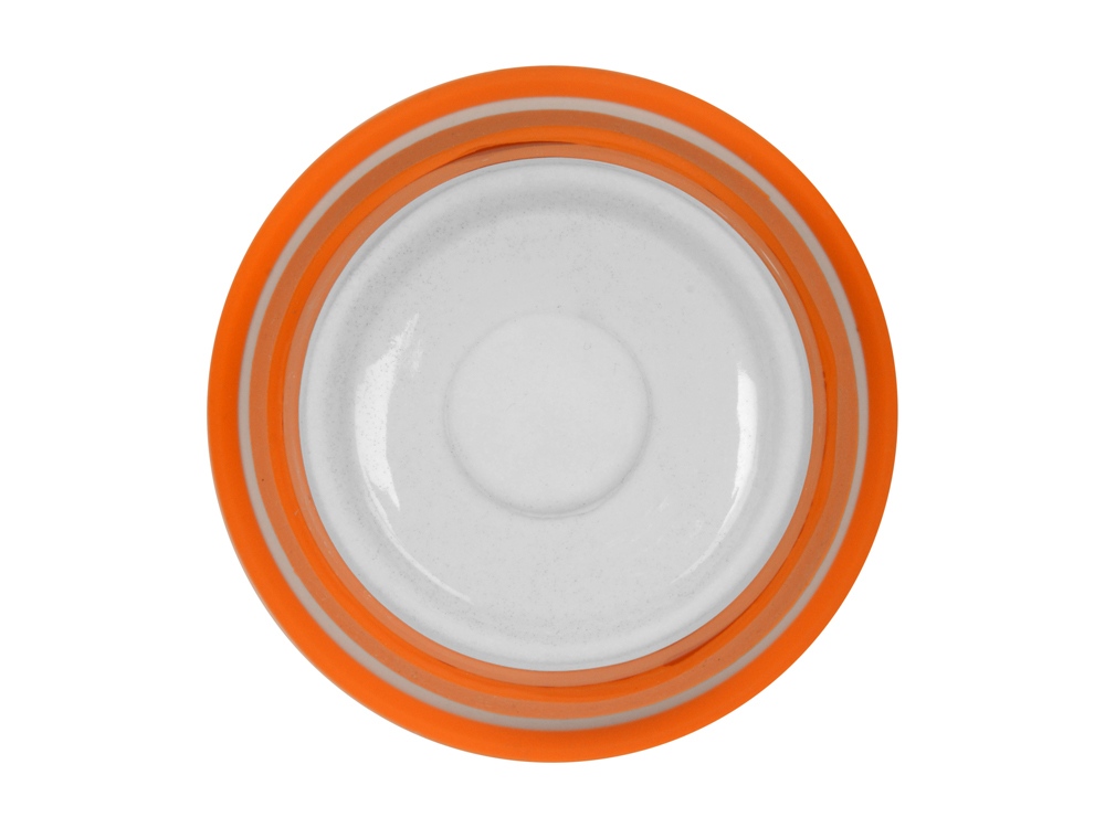 Фарфоровая кружка с двойными стенками Toronto, 300мл, оранжевый-4