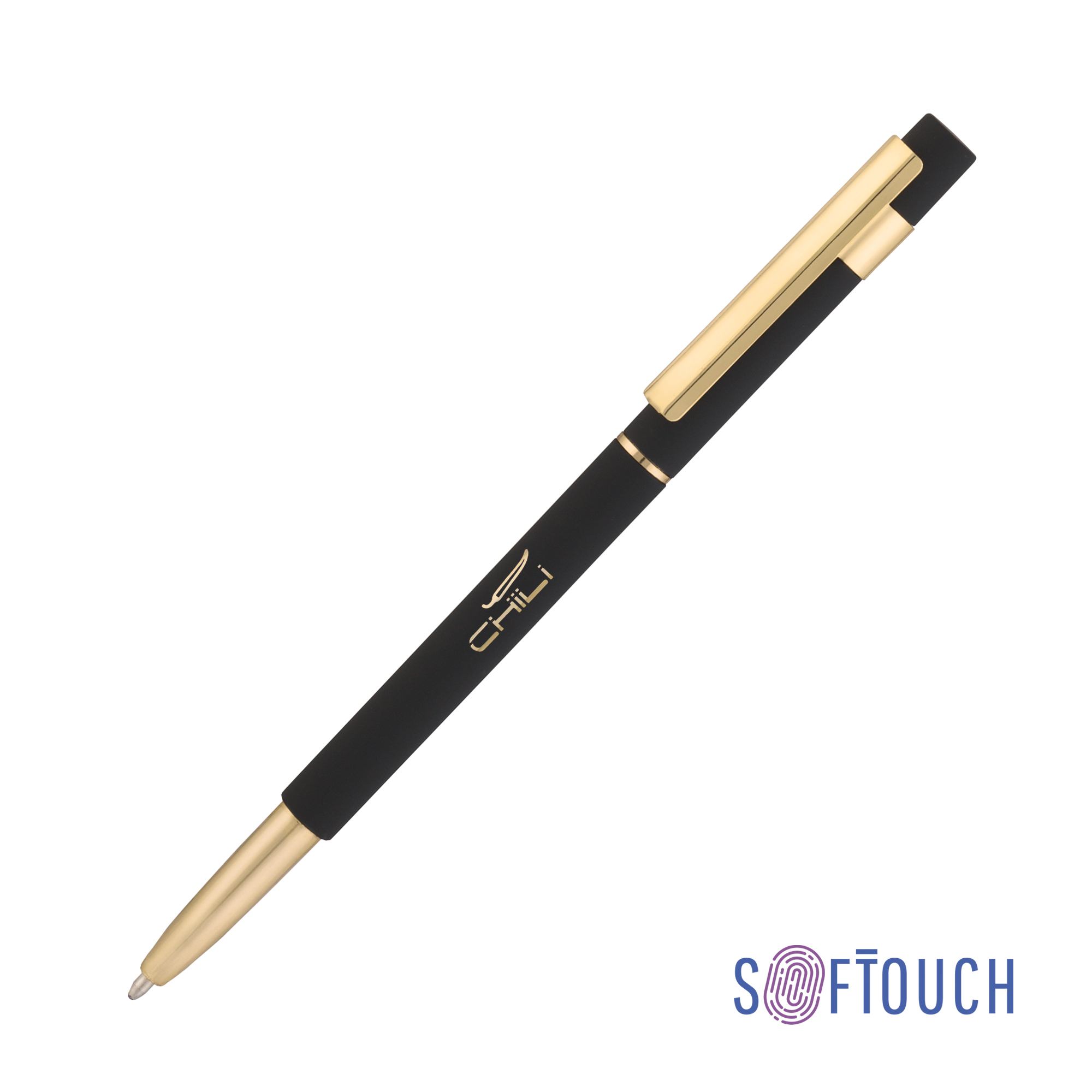 Ручка шариковая "Star", покрытие soft touch-0