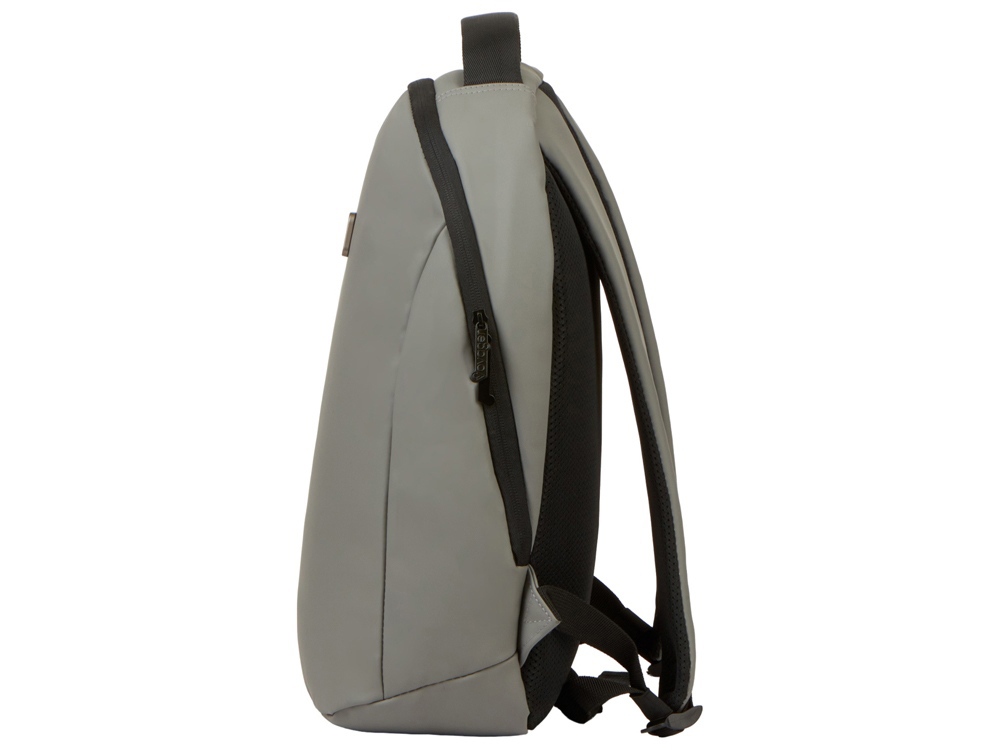 Рюкзак Sofit для ноутбука из экокожи, серый-7