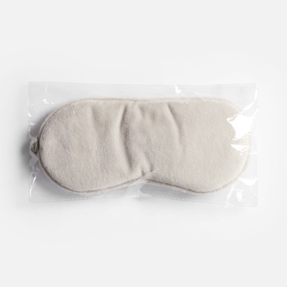 Двухстороняя маска для сна Veluto, серая-3