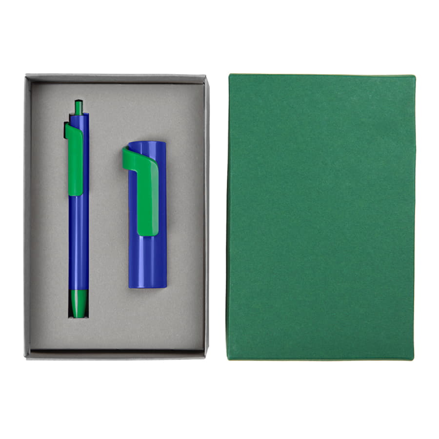 Набор подарочный FORTE SET FANTASY: Универсальный аккумулятор (3000мАh) и ручка, разные цвета-4