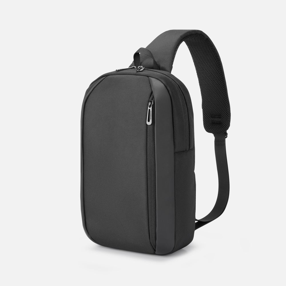 Рюкзак на одно плечо Gravon, черный-0