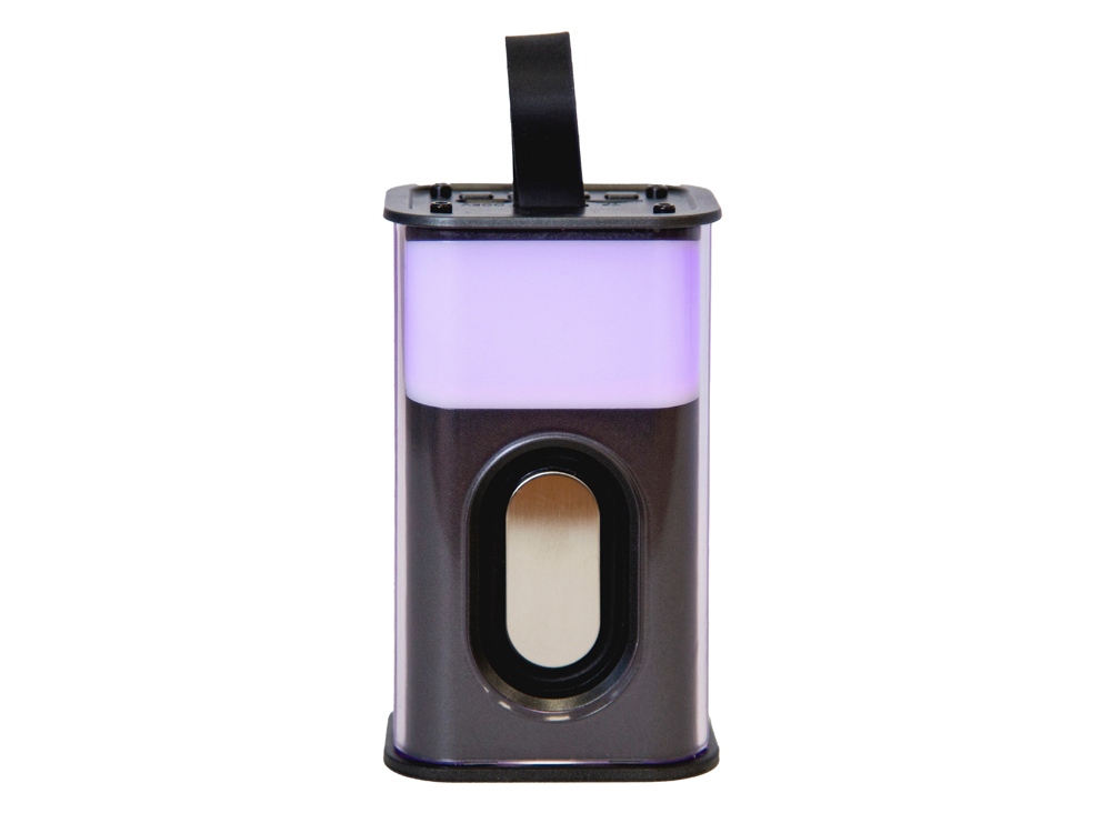 Колонка с RGB подсветкой Sona, черный-6