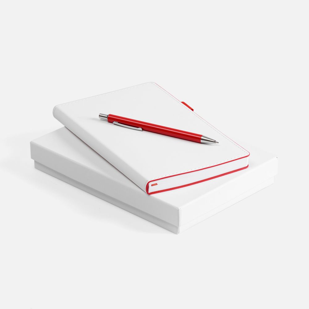 Набор White Shall, бело-красный-0