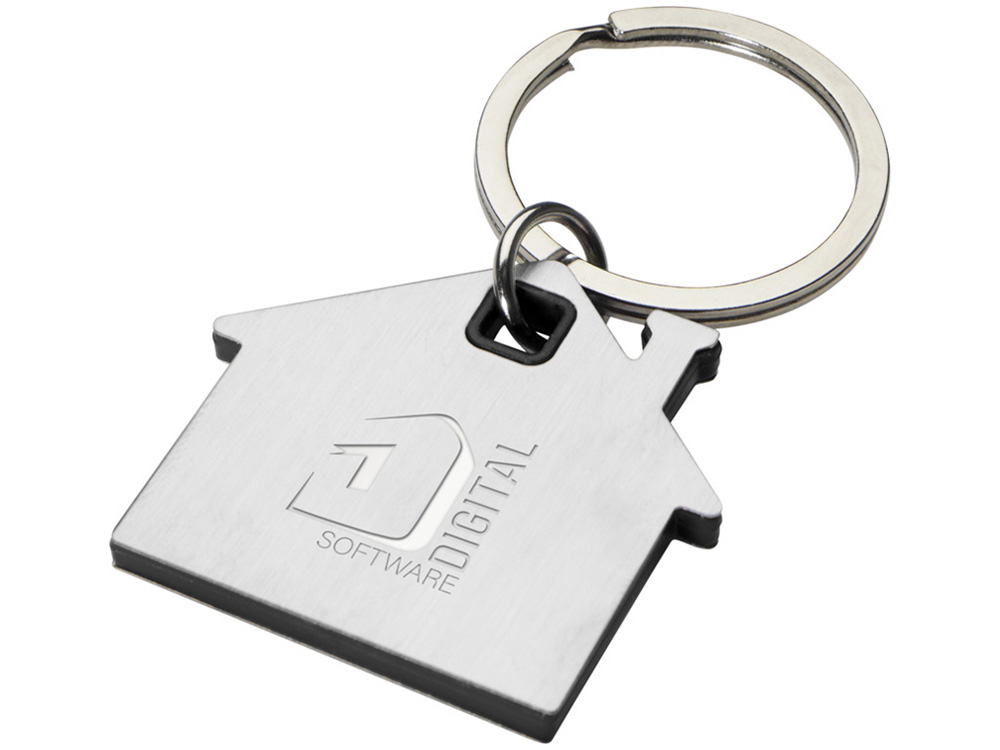 Брелок Nook в форме домика - Сплошной черный-4