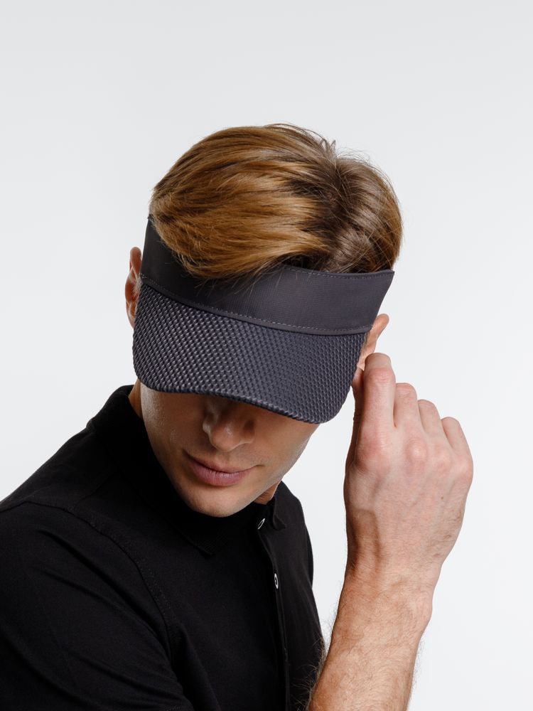 Козырек Grand Slam, темно-серый-4