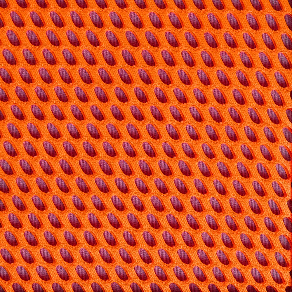 Заготовка из крупной сетки Rete, M, оранжевый неон-1