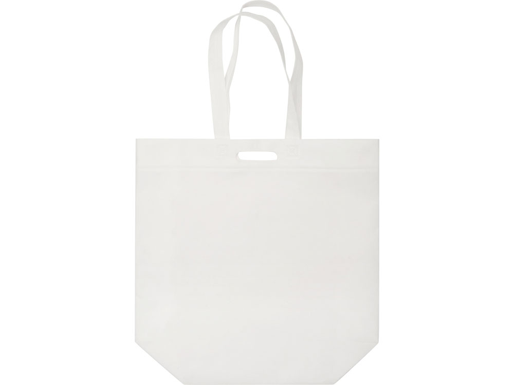Сумка для покупок из спанбонда Scope, 455*160*380 с ручкой 550/30 мм, белый-1