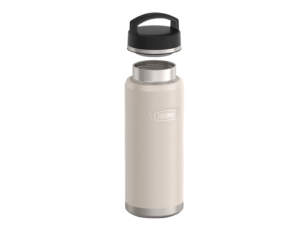 Термос из нерж. стали тм THERMOS IS-212 SN 1.2L, бежевый-2