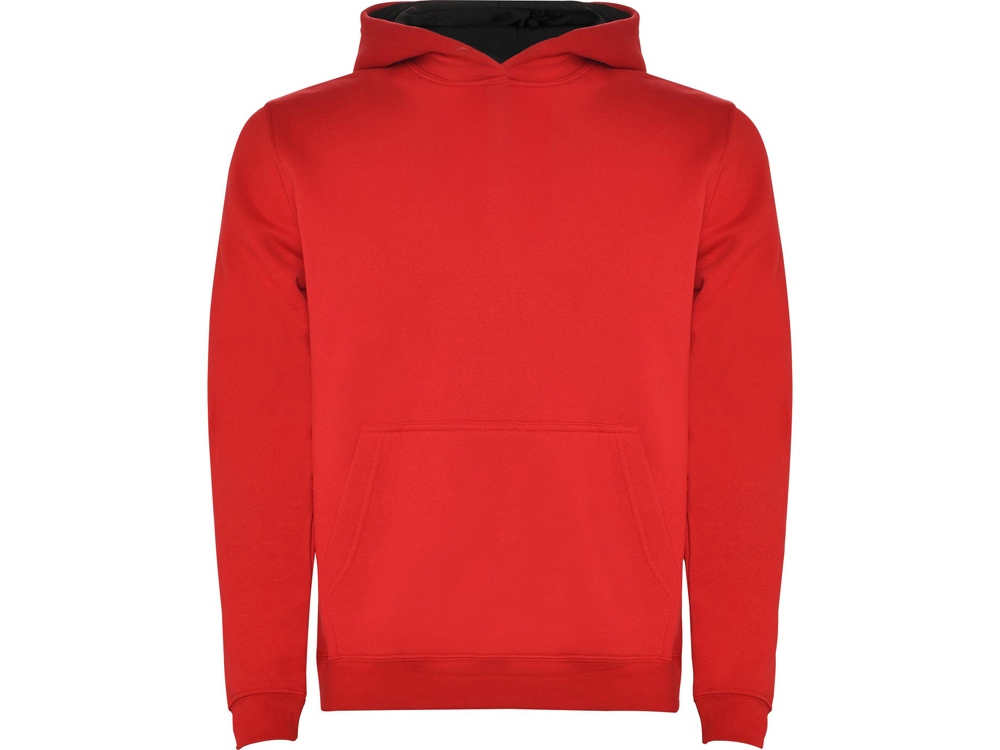 Толстовка с капюшоном Urban детская, красный/черный-0