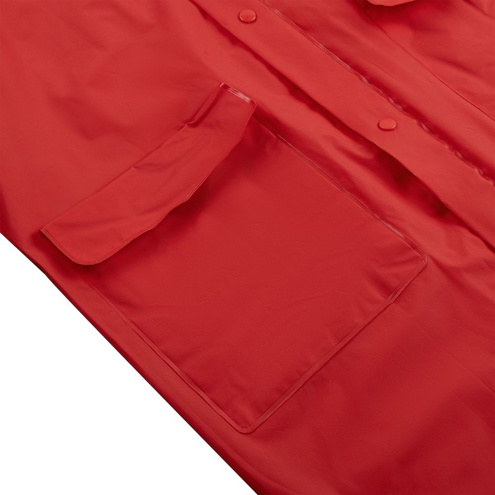 Дождевик детский RainDrop Kids, красный-3