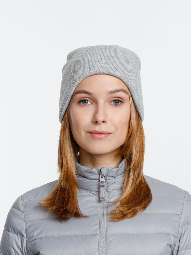 Шапка Urban Flow, светло-серый меланж-2