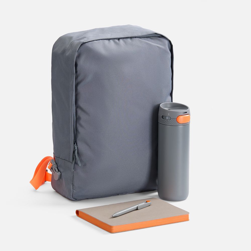 Набор Flexpen Travel, серый с оранжевым-1