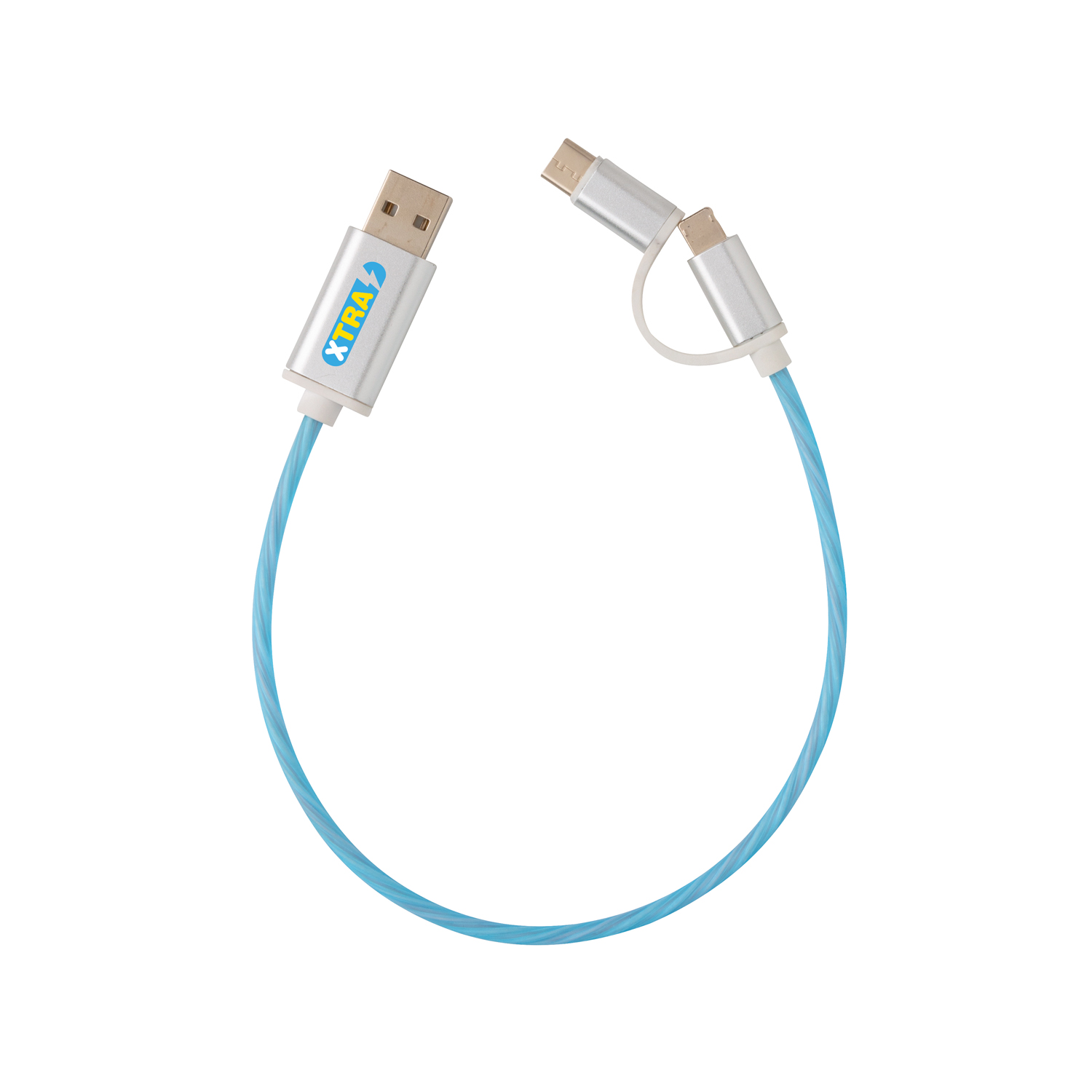 Кабель 3 в 1 со светодиодной подсветкой-4