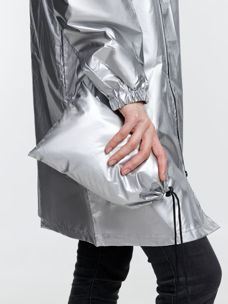 Дождевик Palladio Pockets, серебристый-5