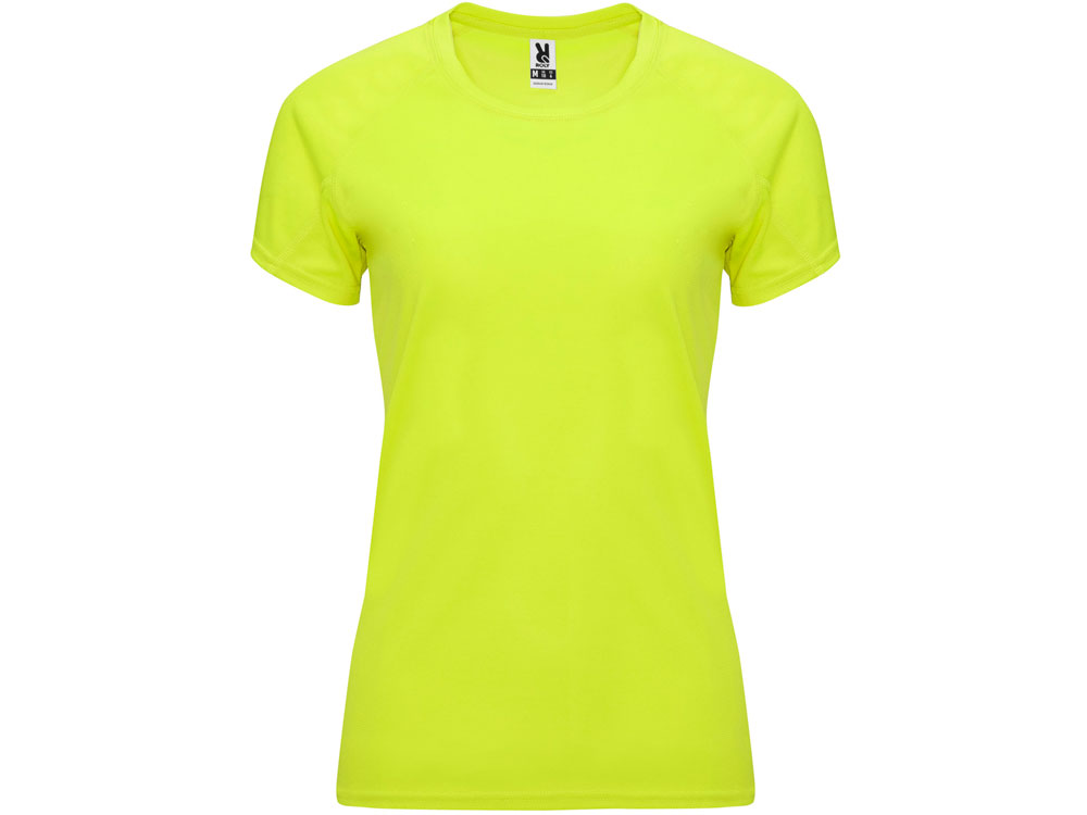 Футболка Bahrain женская, неоновый желтый-0