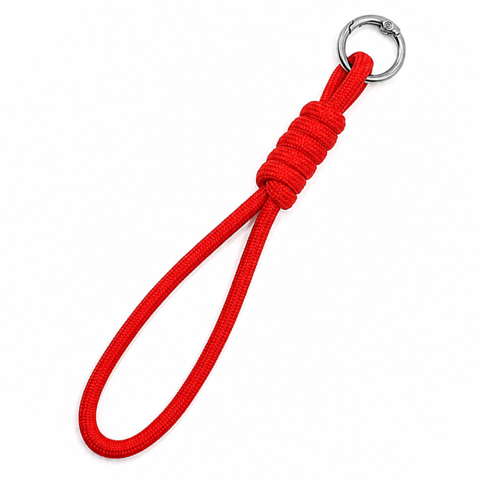Шнурок на карабине Knotty, Красный-0