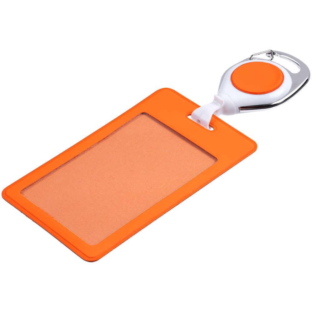 Чехол для пропуска с ретрактором Dorset, оранжевый-0
