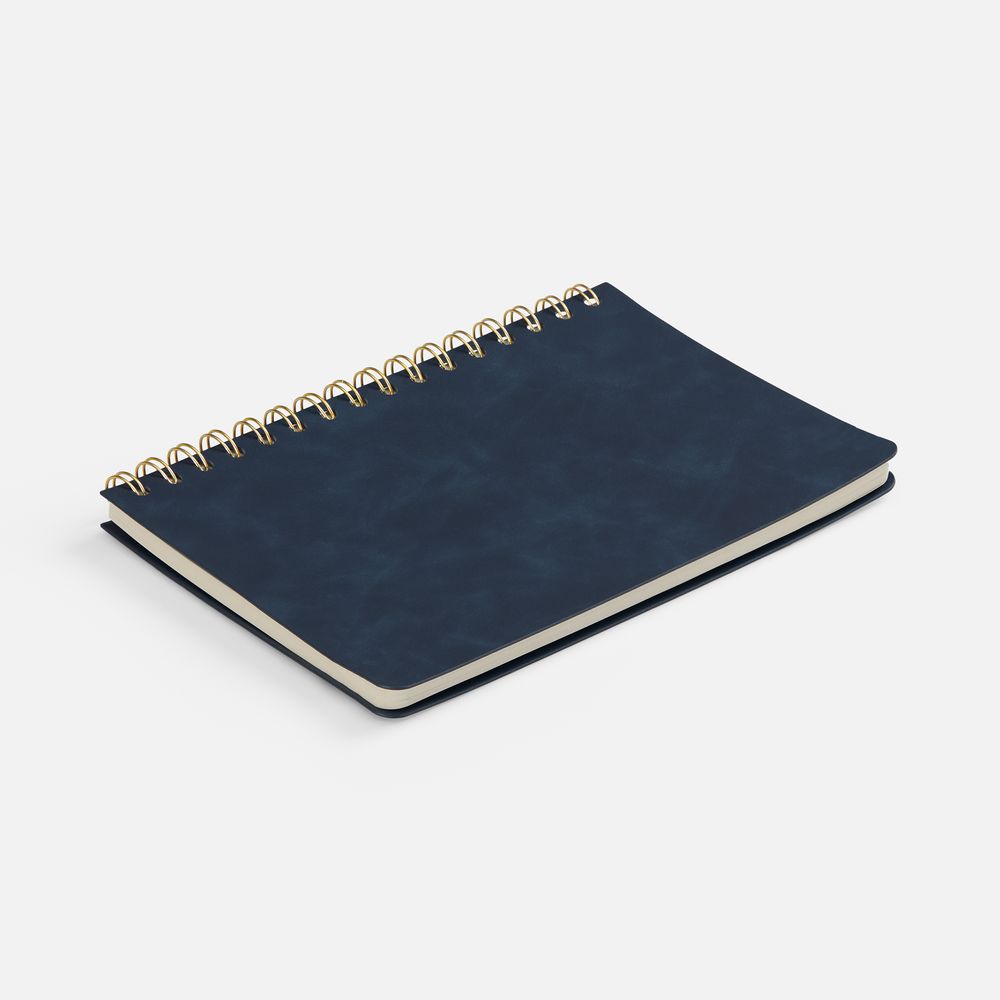 Ежедневник Spiral, недатированный, синий-3