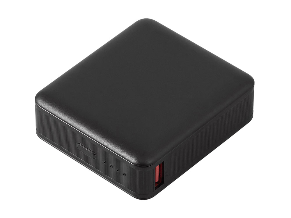 Внешний аккумулятор Brick 10 с быстрой зарядкой QC/PD, 10000 мАч, черный-4