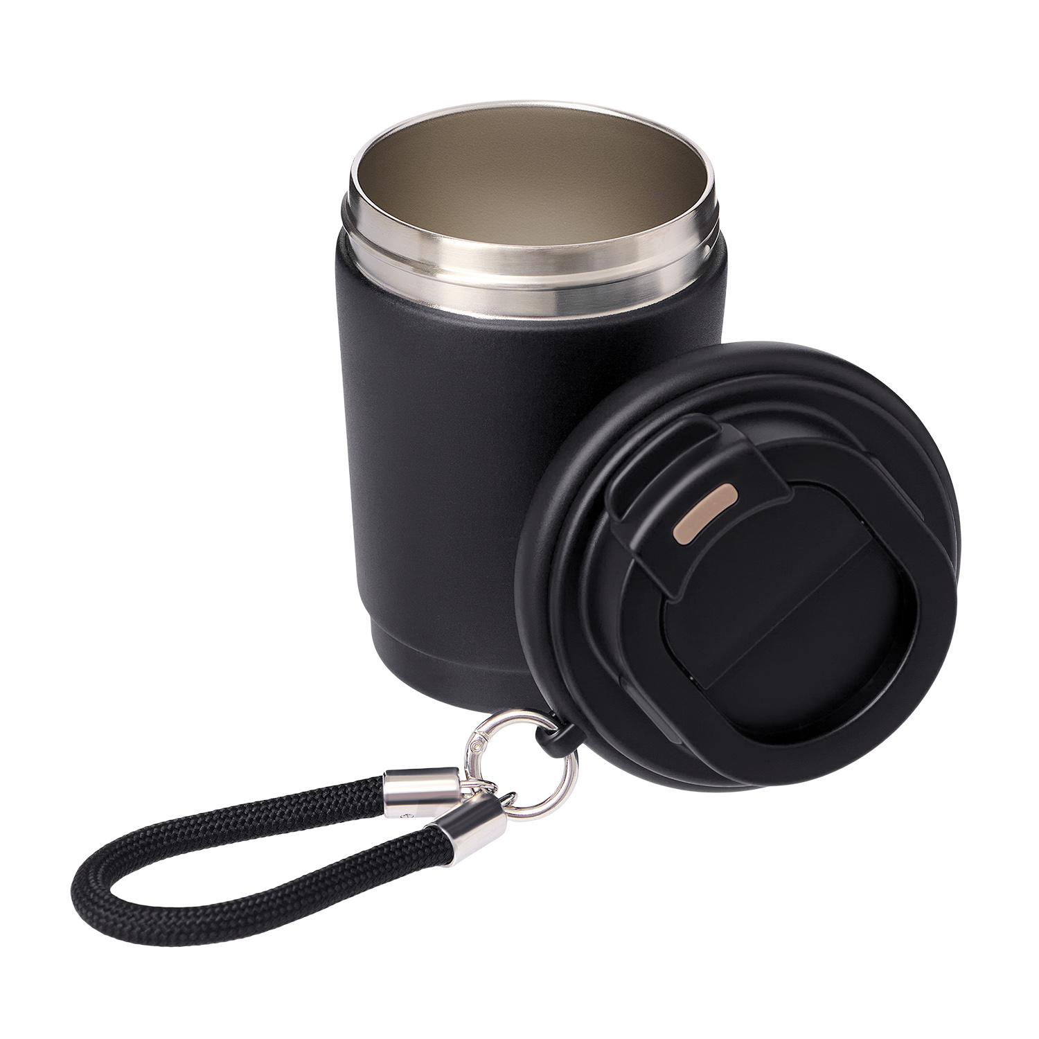 Термокружка вакуумная Sydney, черная-7