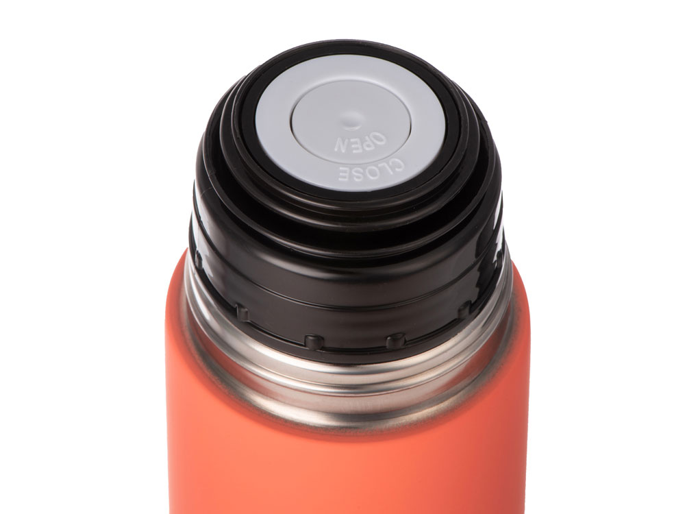 Термос Ямал Soft Touch с чехлом, 500мл, коралловый-4