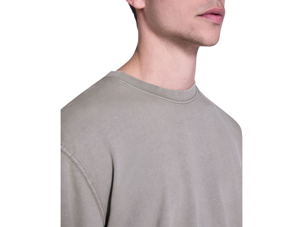 Свитшот Jaya унисекс, каменистый выстиранный-5