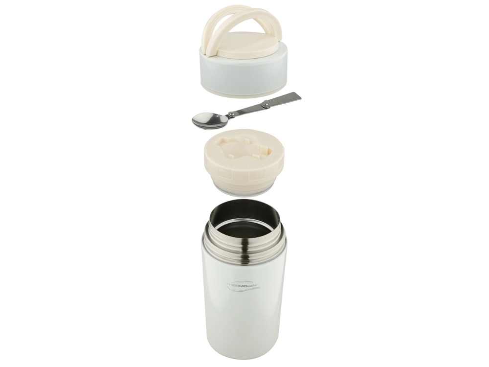 Термос из нерж. стали для еды тм ThermoCafe Arctic-1000FJ, 1.0L, белый-1