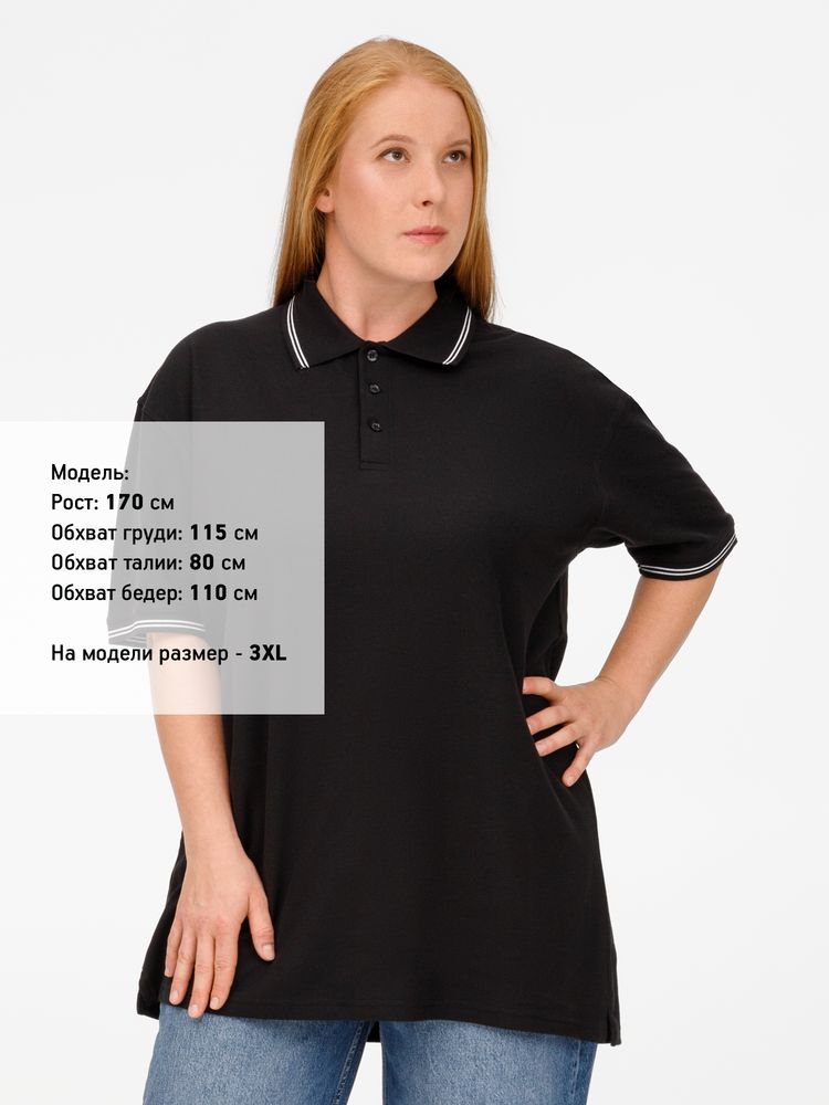 Рубашка поло Virma Stripes, черная-4