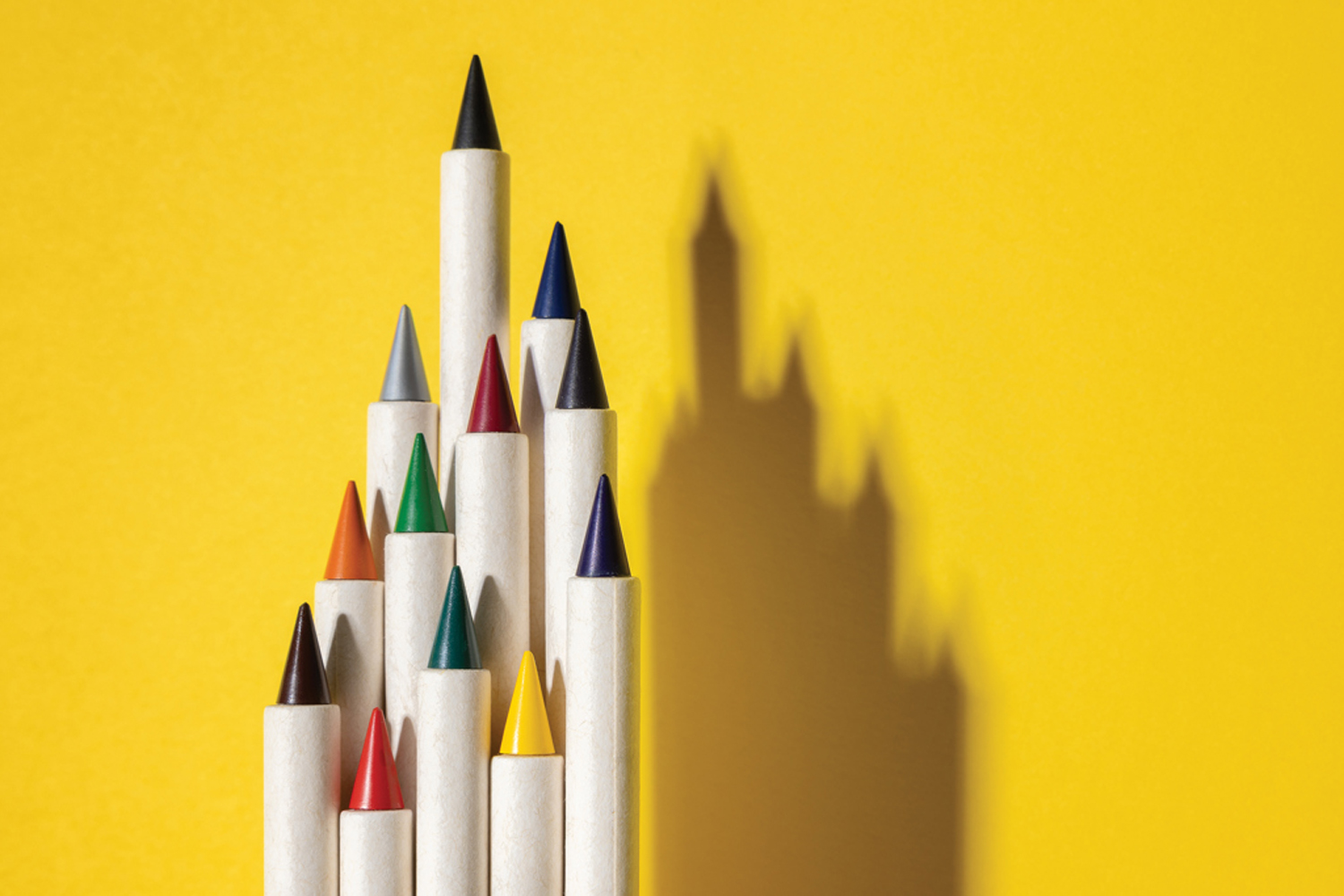 Набор вечных цветных карандашей Micki Infinity GRS, 12 шт-5