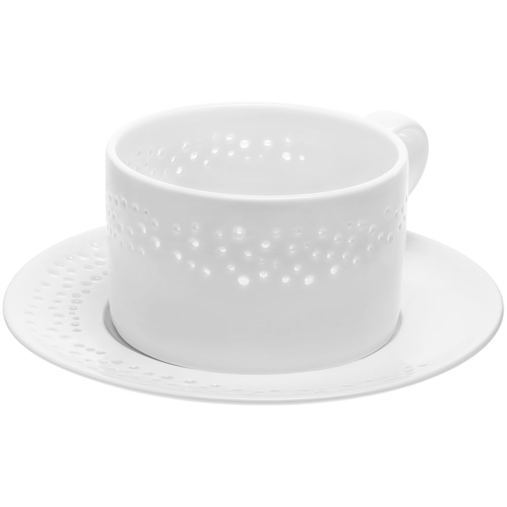 Чайная пара Coralli Luziano, белая-1