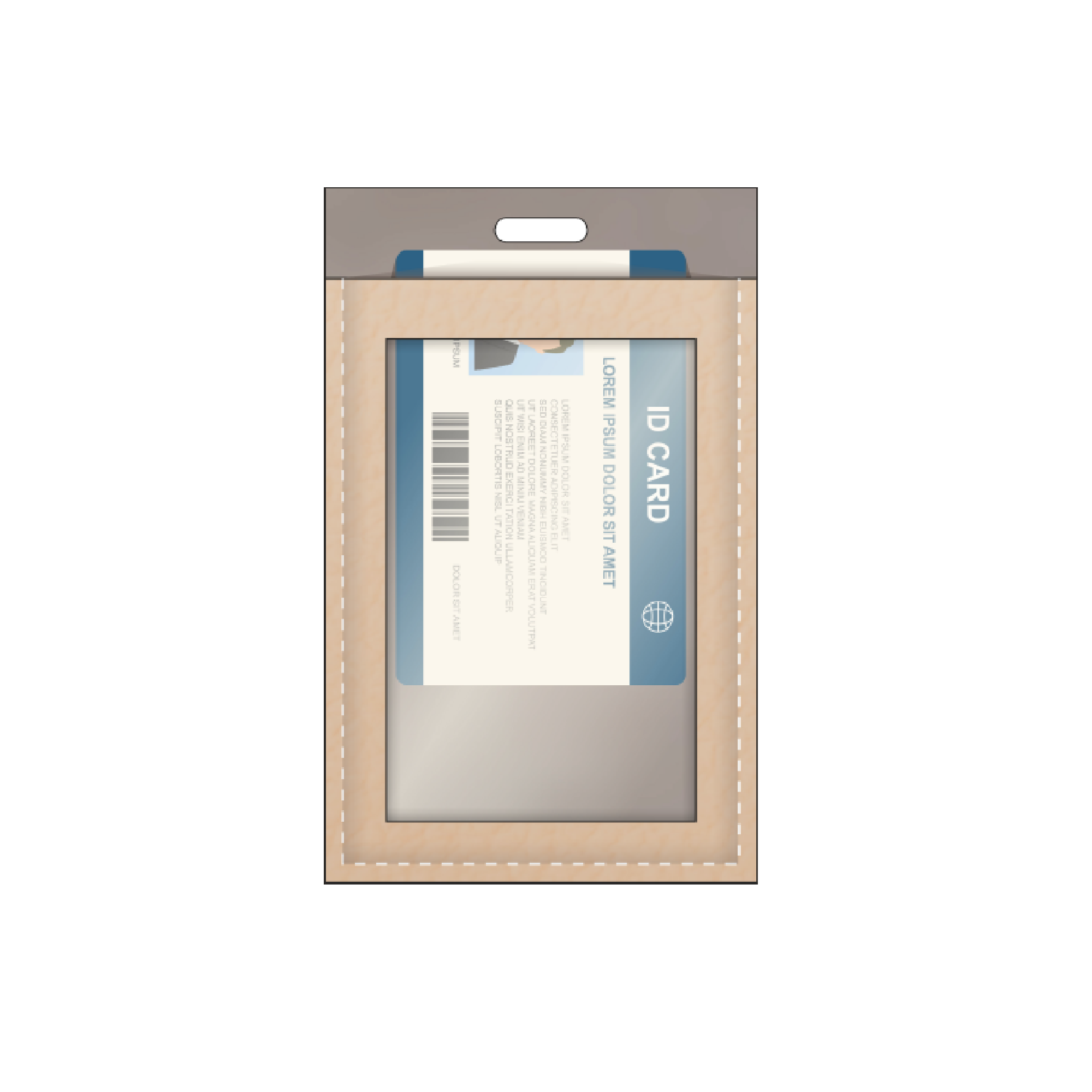 Держатель для пропуска Стандарт (Standart). Под заказ-0