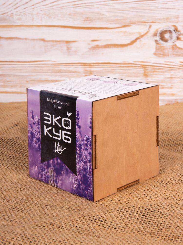 Набор для выращивания «Экокуб Lite», лаванда-3