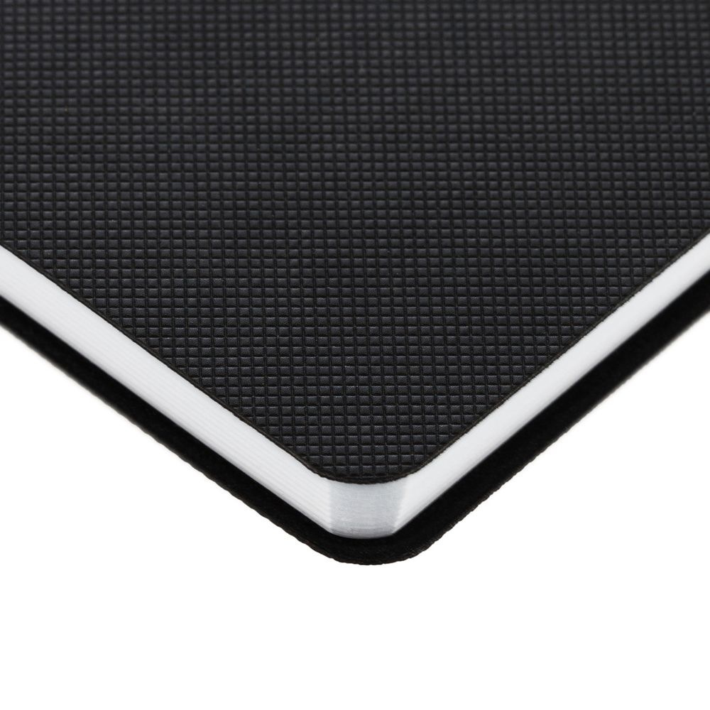 Ежедневник Knit, недатированный, черный-4