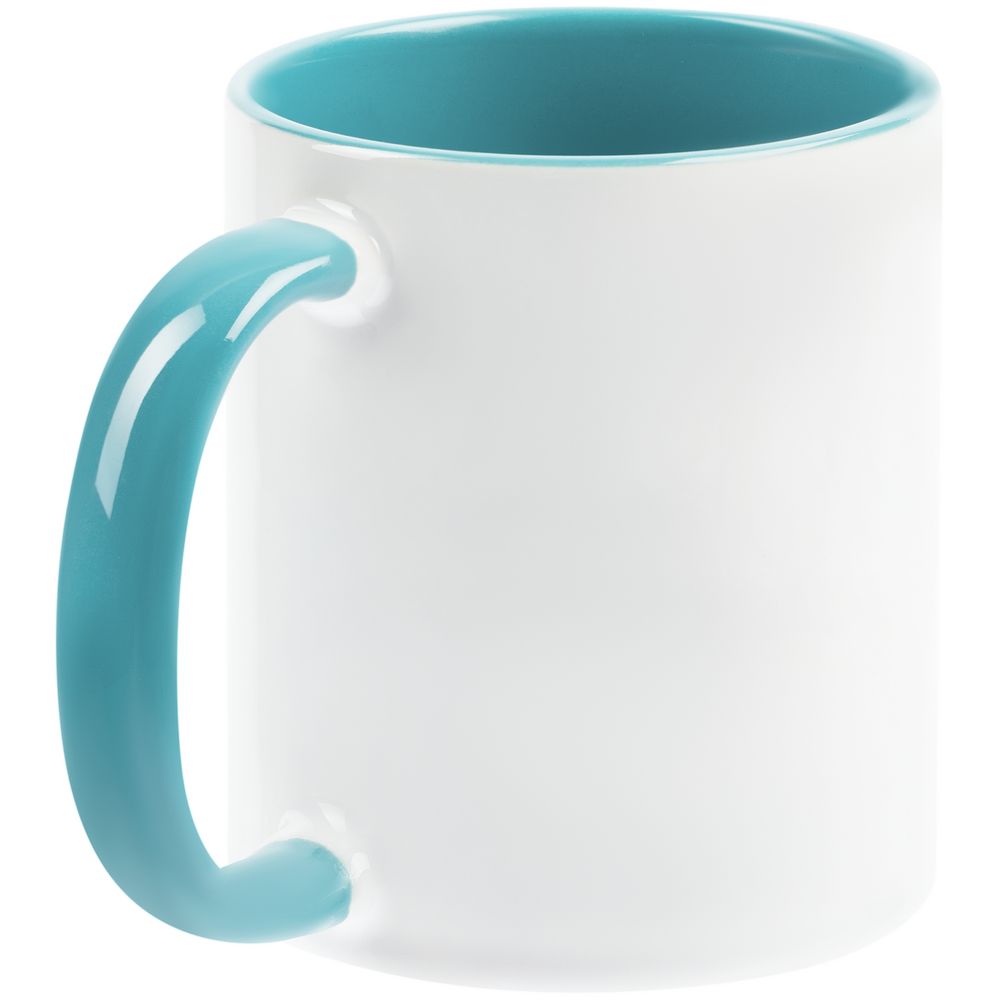 Кружка Promo Plus для сублимационной печати, бирюзовая-1