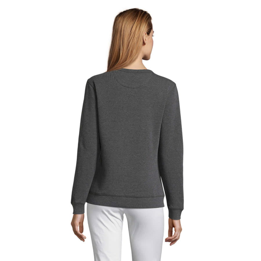 Толстовка-свитшот женский SULLY 280 , темно-серый меланж-2