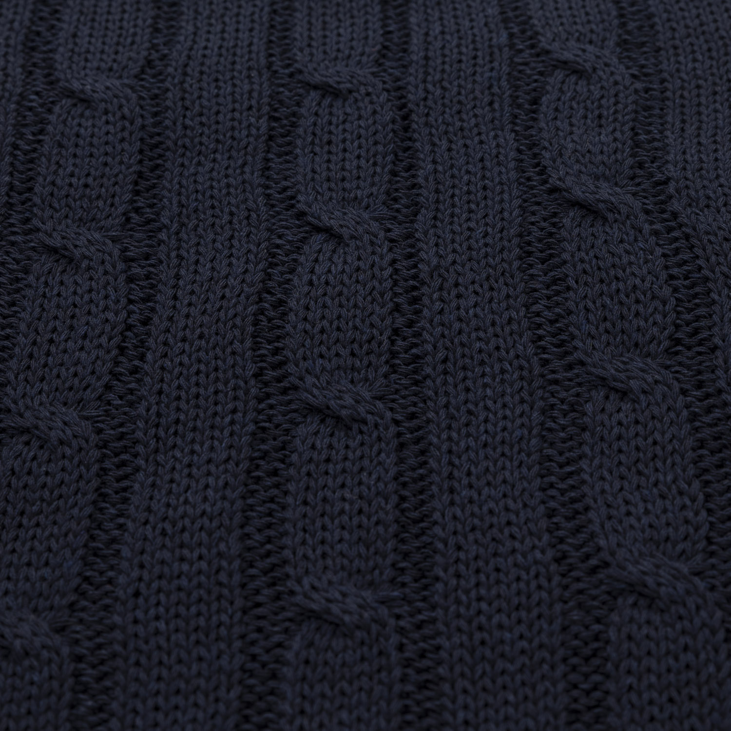 Плед Фадо (Fado) вязаный, синий (без подарочной коробки)-8