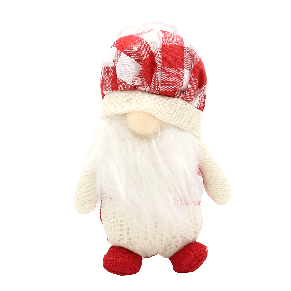 Новогоднее украшение рождественские гномы Виллен, Красный-0