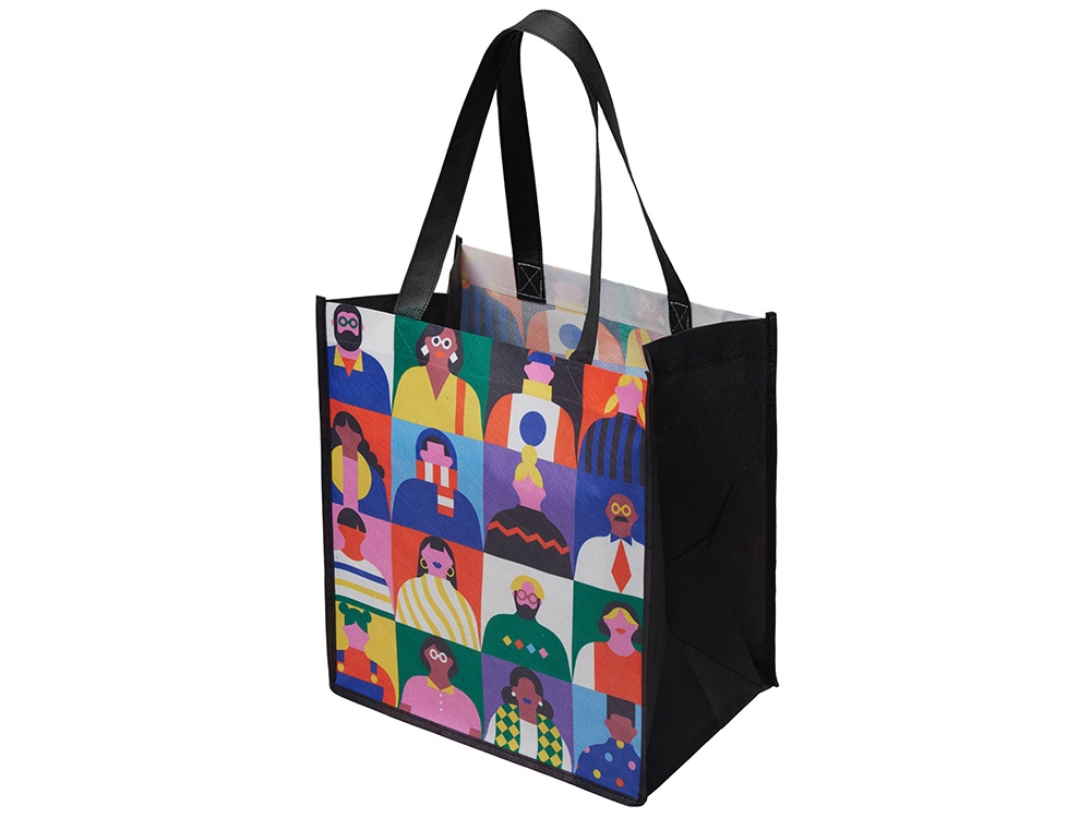 Сумка из нетканого материала PET с возможностью полноцветной печати-6